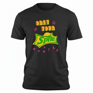 Obey your sprite logo t shirt